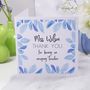 Personalised Teacher Thank You Patterned Card, thumbnail 2 of 6