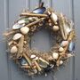 Beachcomber Wreath Hanging Decoration For Wall Or Door, thumbnail 1 of 4