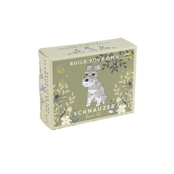 Just Paws 'Build Your Own Schnauzer Brick Kit' | In Gift Box | Craft | Hobby, 4 of 7
