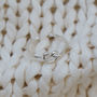 'I Couldn't Tie The Knot Without You' 925 Silver Ring, thumbnail 4 of 6