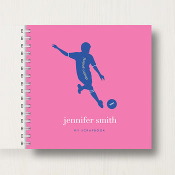 Personalised Kid's Football Scrapbook Or Memory Book, 9 of 9