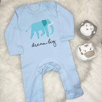 Elephant Dream Big Jungle Babygrow, 10 of 12