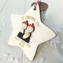 Personalised Two Daddies First Christmas Decoration, thumbnail 1 of 5