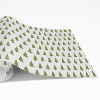Luxury Quality Christmas Tree's Gift Wrapping Paper, Superior Thickness, 8 of 9