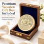 Personalised 100 Year Brass Calendar Compass, thumbnail 9 of 12