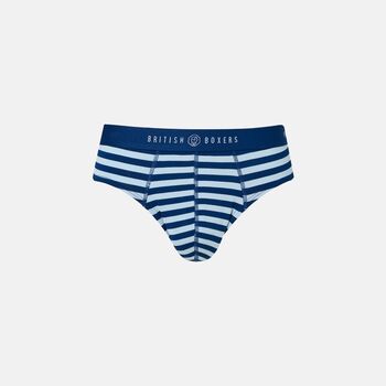 Men's 'Maritime' Four Pack Bamboo Briefs, 6 of 8