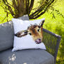 Inky Cow Outdoor Cushion For Garden Furniture, thumbnail 2 of 8