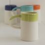 Handmade Colourful Porcelain Dipped Cup, thumbnail 8 of 12