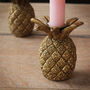 Gold Pineapple Candle Holder, thumbnail 4 of 4