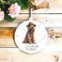 Personalised Spinone Italiano Hippie Decoration, thumbnail 1 of 2