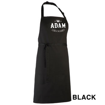 Personalised 'King Of The Kitchen' Apron, 9 of 9