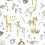 Safari Baby Animals Blackout Curtains, thumbnail 4 of 4