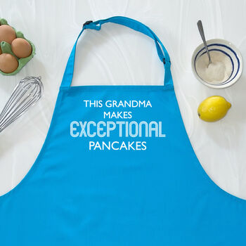 Grandma Makes Exceptional… Personalised Apron, 4 of 6
