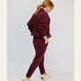 Margot Relaxed Cigarette Style Sweatpants, thumbnail 7 of 7
