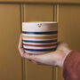 Multicoloured Sailor, Handmade Ceramic Flat White Cup, thumbnail 2 of 2