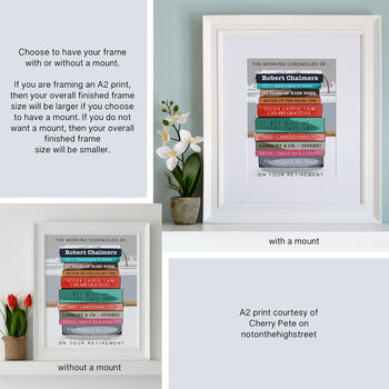 Bespoke White Bevelled Picture Frames, 5 of 9