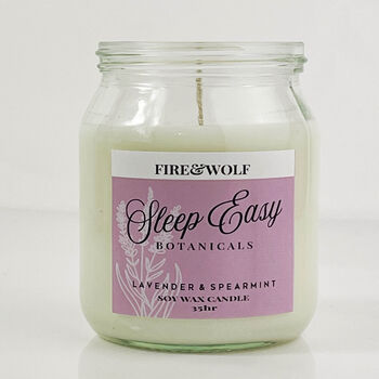 Sleep Easy Candle | Spearmint And Lavender, 3 of 3