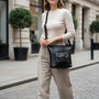 Women's Large Genuine Leather Shoulder Bag, thumbnail 2 of 3