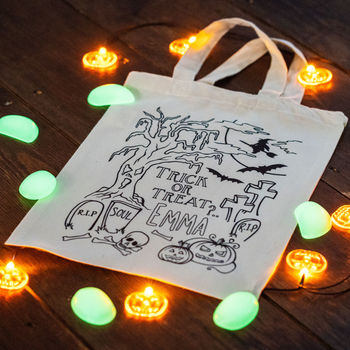Personalised Colour In Halloween Bag, 3 of 6