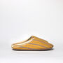 Japanese Cotton Machine Washable Slippers Yellow, thumbnail 2 of 8