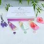 Crystal Soap Set Of Three Gift Infused With Genuine Crystals, thumbnail 7 of 7