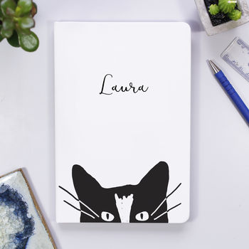 Personalised Cat Notebook, 3 of 5