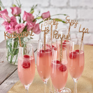 Hen Party Ideas Notonthehighstreet Personalised Swizzle Stick Table Decorations