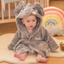 Personalised Elephant Dressing Gown Gift For Baby, thumbnail 1 of 10