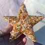 Hand Beaded Star Christmas Tree Topper, thumbnail 1 of 7