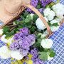 Provençal Style Blue And White Tablecloth Beziers, thumbnail 2 of 7