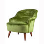 The New Pinta Armchair In Luxe Velvet, thumbnail 6 of 9