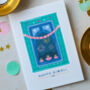 Three Hand Finished Sparkly Diwali Cards, thumbnail 3 of 10