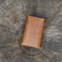 Personalised Luxury Tan Leather Key Holder Wallet Gift Boxed, thumbnail 4 of 7