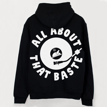 All About That Baste Women's Christmas Hoodie, 6 of 6