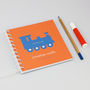 Personalised Kid's Steam Train Small Notebook, thumbnail 2 of 9