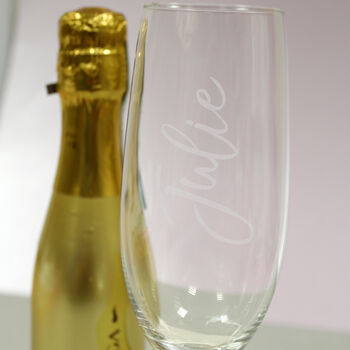 Personalised Flute And Prosecco Set, 2 of 6