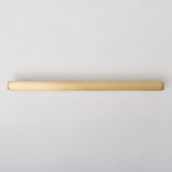 Solid Brass Straight Knurled Handles, 6 of 12