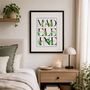 Personalised Succulent Cactus Name Print, thumbnail 3 of 9