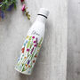Personalised Wild Flower Eco Friendly Drinks Bottle, thumbnail 1 of 12