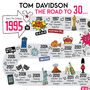 30th Birthday Personalised Print ‘The Road To 30’, thumbnail 2 of 10