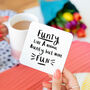 'Funty, Like A Normal Aunty But More Fun' Aunty Coaster, thumbnail 1 of 8