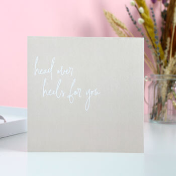 Head Over Heels For You Love Card, 2 of 3