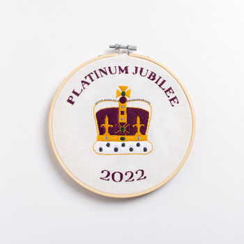 Embroidery Kit Platinum Jubilee, 4 of 4