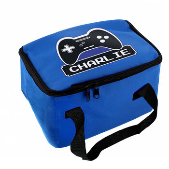 Personalised Gaming Lunch Bag For Kids, 2 of 2