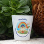 Rainbow Mushroom Teacher Plant Pot Gift, thumbnail 1 of 3
