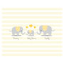 Personalised Elephant Baby Shower Guest Book Print, thumbnail 2 of 5