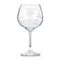 Swarovski® Crystal Set Dartington Gin Glass, thumbnail 1 of 6