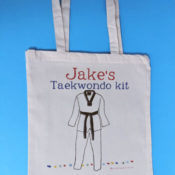 Personalised Taekwondo Kit Bag, 4 of 12