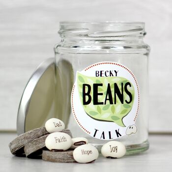 Beans Talk Message Seeds Jar Gift Set By BEEcycle | notonthehighstreet.com