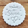 Personalised Happy Birthday Cake Embosser Stamp, thumbnail 1 of 5